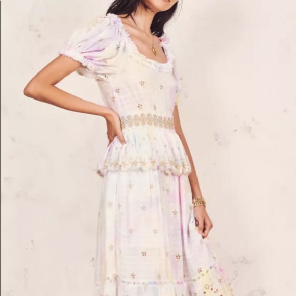 BNWT! LoveShackFancy Kennedy Dress in Multi! 💖 - Picture 7 of 10